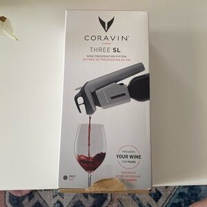 Coravin Timeless Three SL Wine Preservation System - Grey